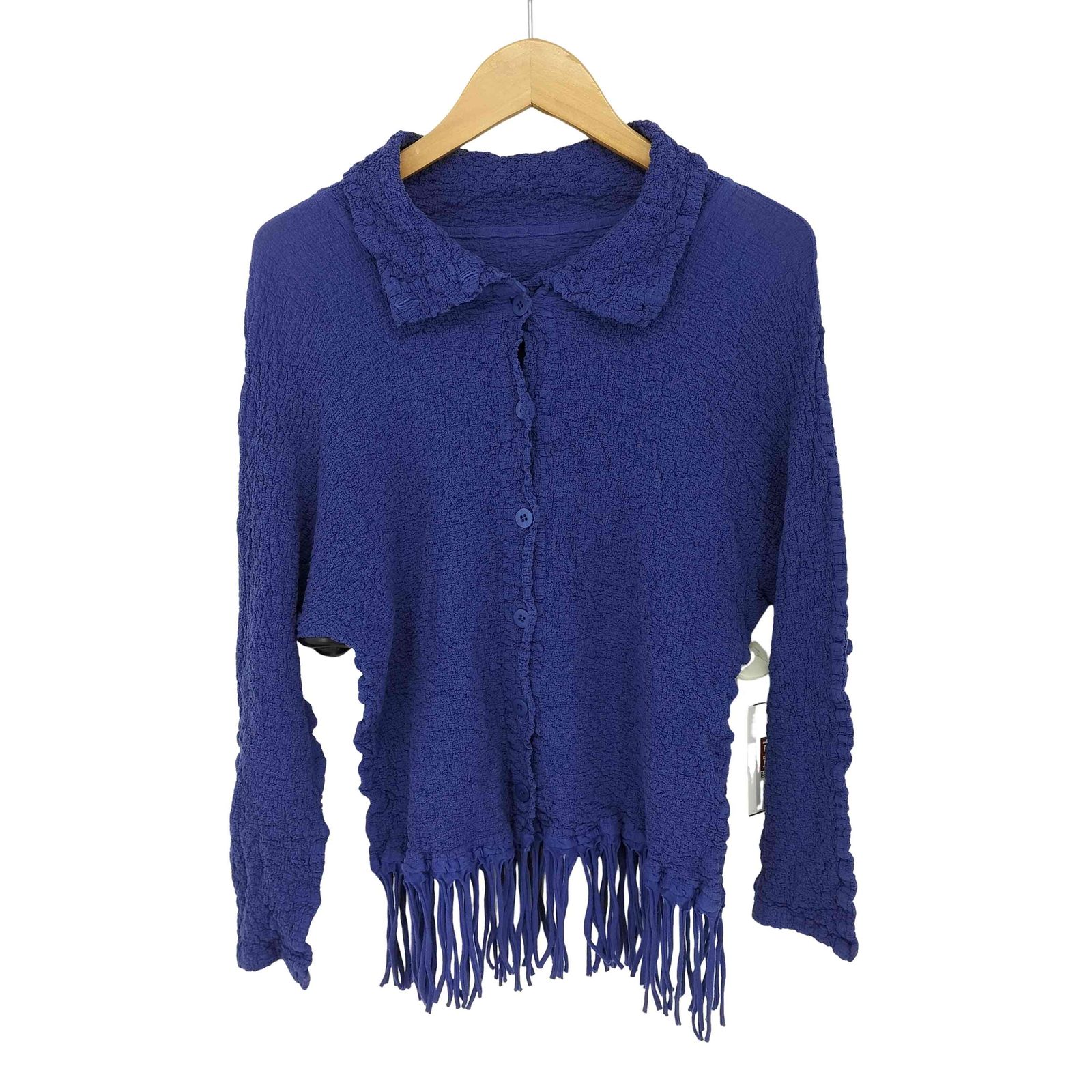 me イッセイミヤケ　プリーツ加工　ブラウス イッセイミヤケミー ISSEY MIYAKE me プリーツ加工 フリンジシャツ