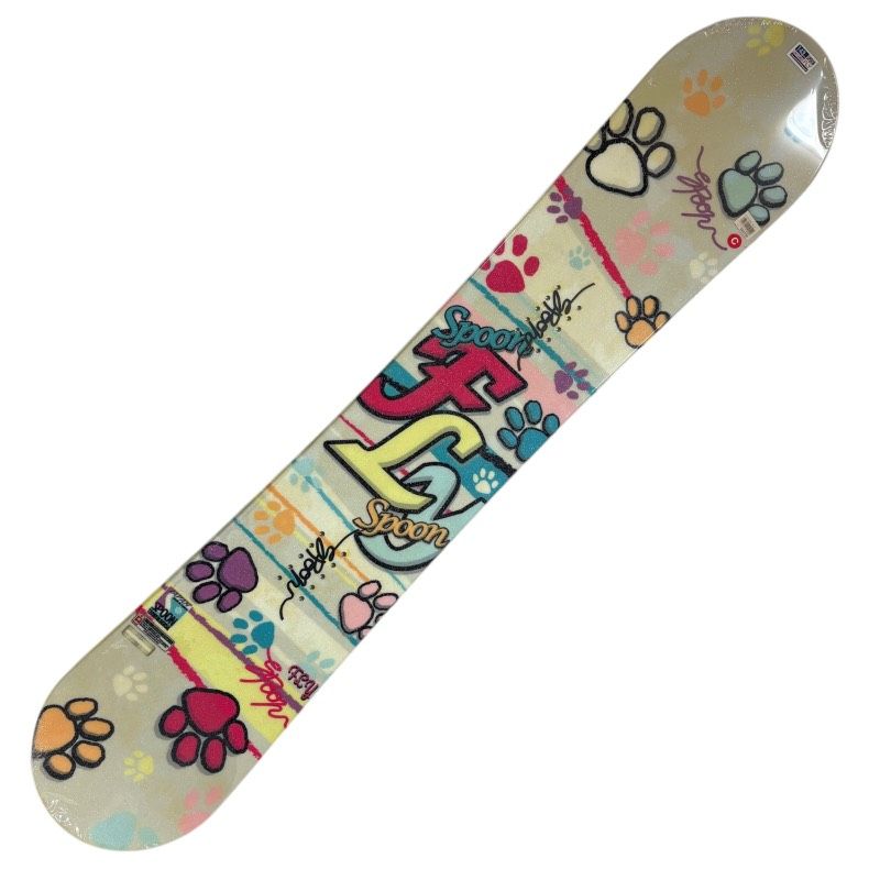 未使用】SPOON FLY 143cm ローキャンバー スノーボード ボードのみ