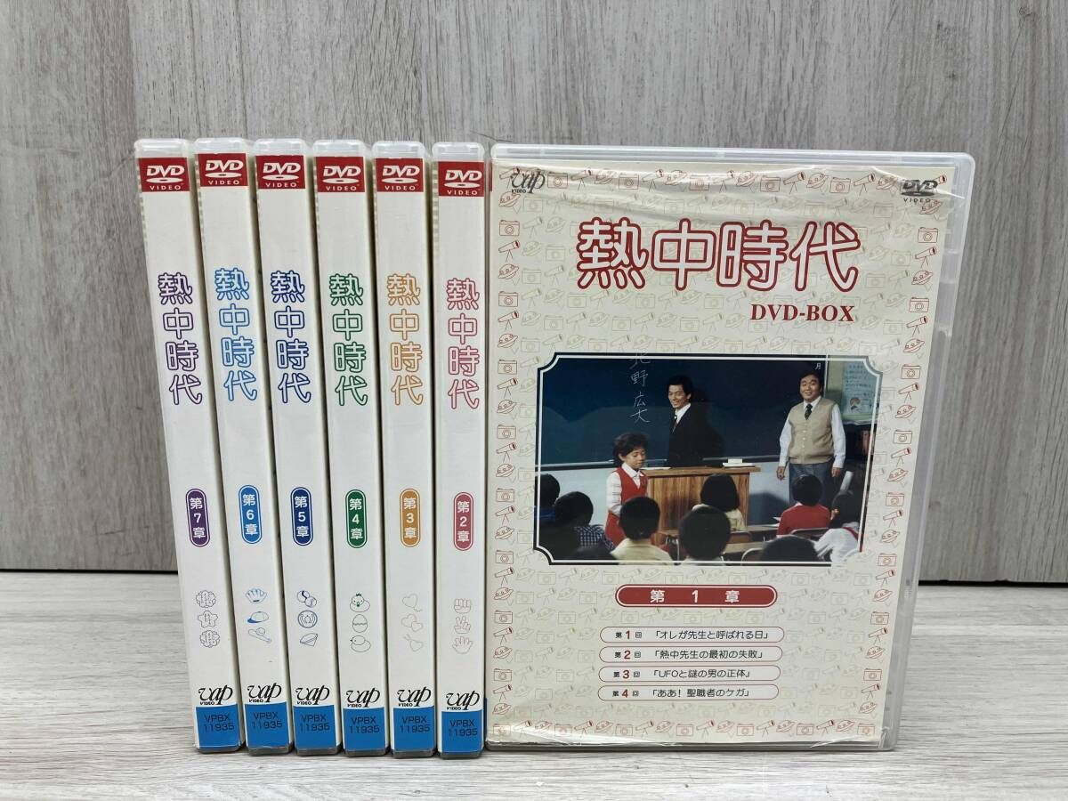 DVD 熱中時代 BOX 外箱