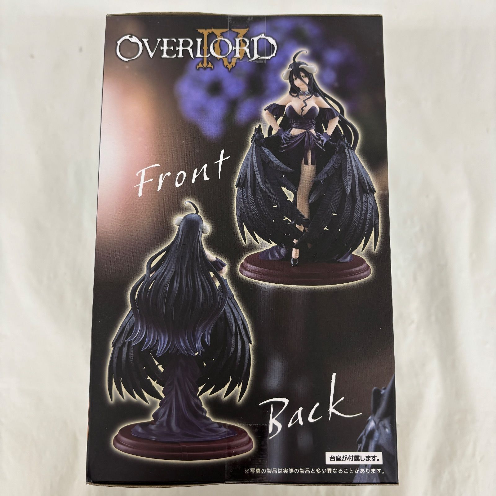未開封 オーバーロードIV AMP＋ アルベド フィギュア ～黒ドレス ver
