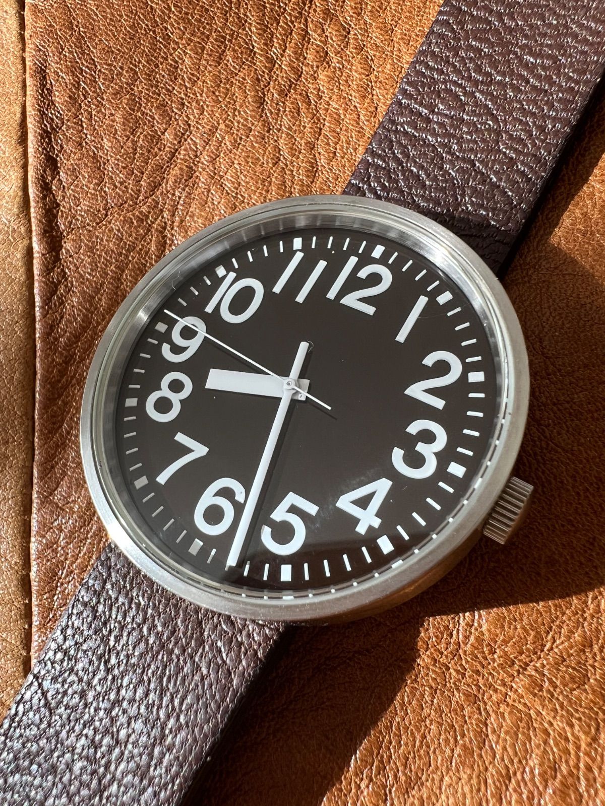 SEIKO 無印良品 公園の時計 4206-D003メンズ 時計 自動巻 稼働品 セイコー 無印良品☆自動巻き時計☆見やすい文字盤です☆オートマ 稼働