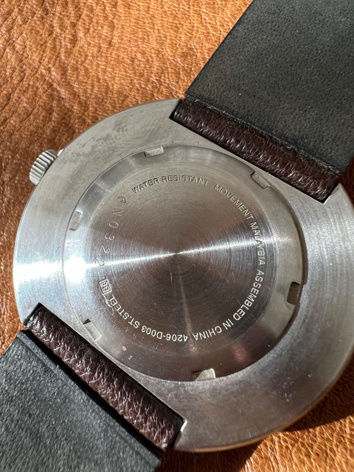 セイコー 無印良品☆自動巻き時計☆見やすい文字盤です☆オートマ 稼働