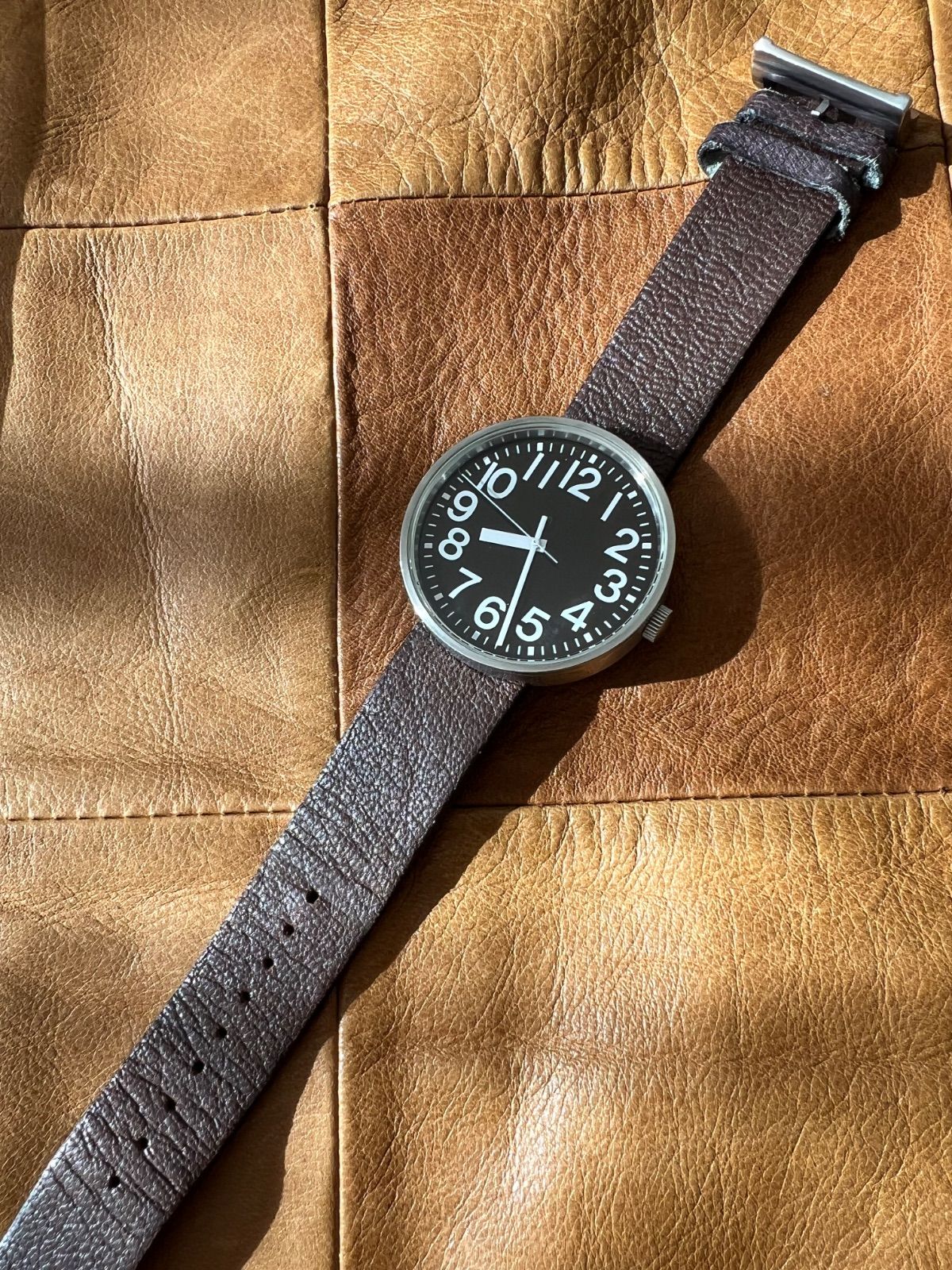 セイコー 無印良品☆自動巻き時計☆見やすい文字盤です☆オートマ 稼働