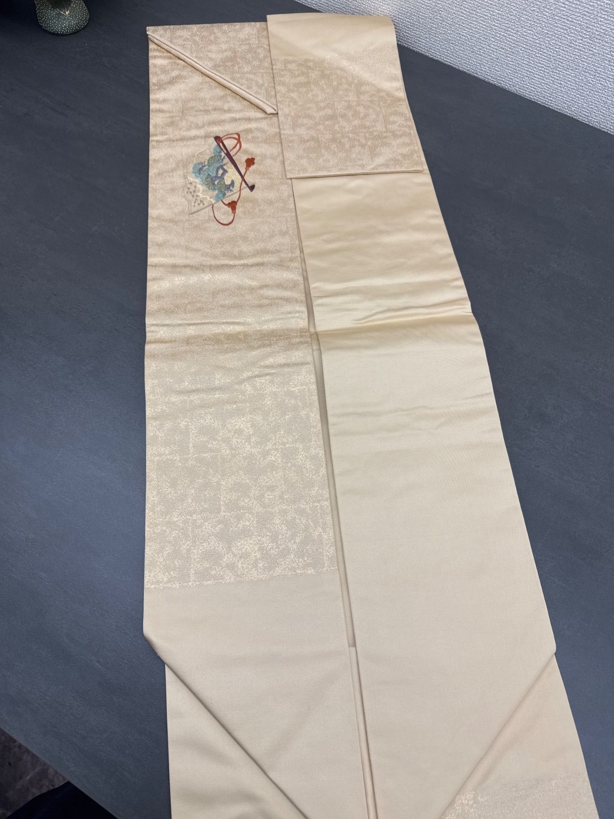 極上 未使用 九寸名古屋帯 西王母 金生地 勝山健史 - メルカリ