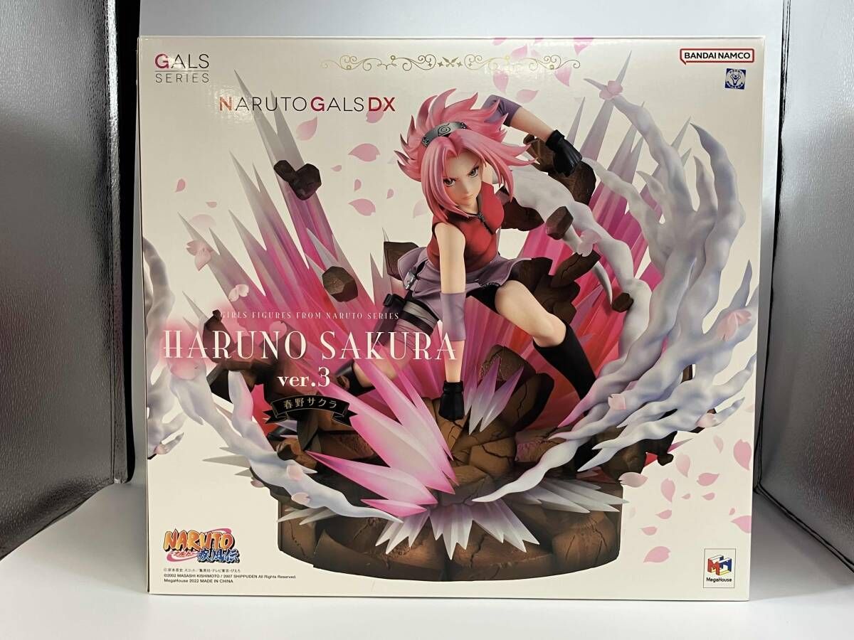 開封済み メガハウス 春野サクラ Ver.3 NARUTOギャルズDX NARUTO
