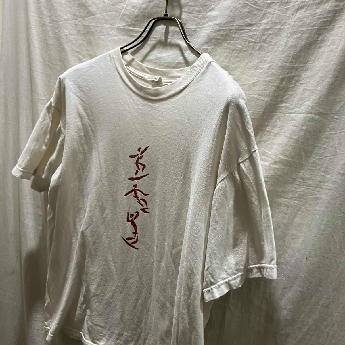 90s Patagonia 半袖Tシャツ USA製 オーバルロゴ ホワイト L パタゴニア