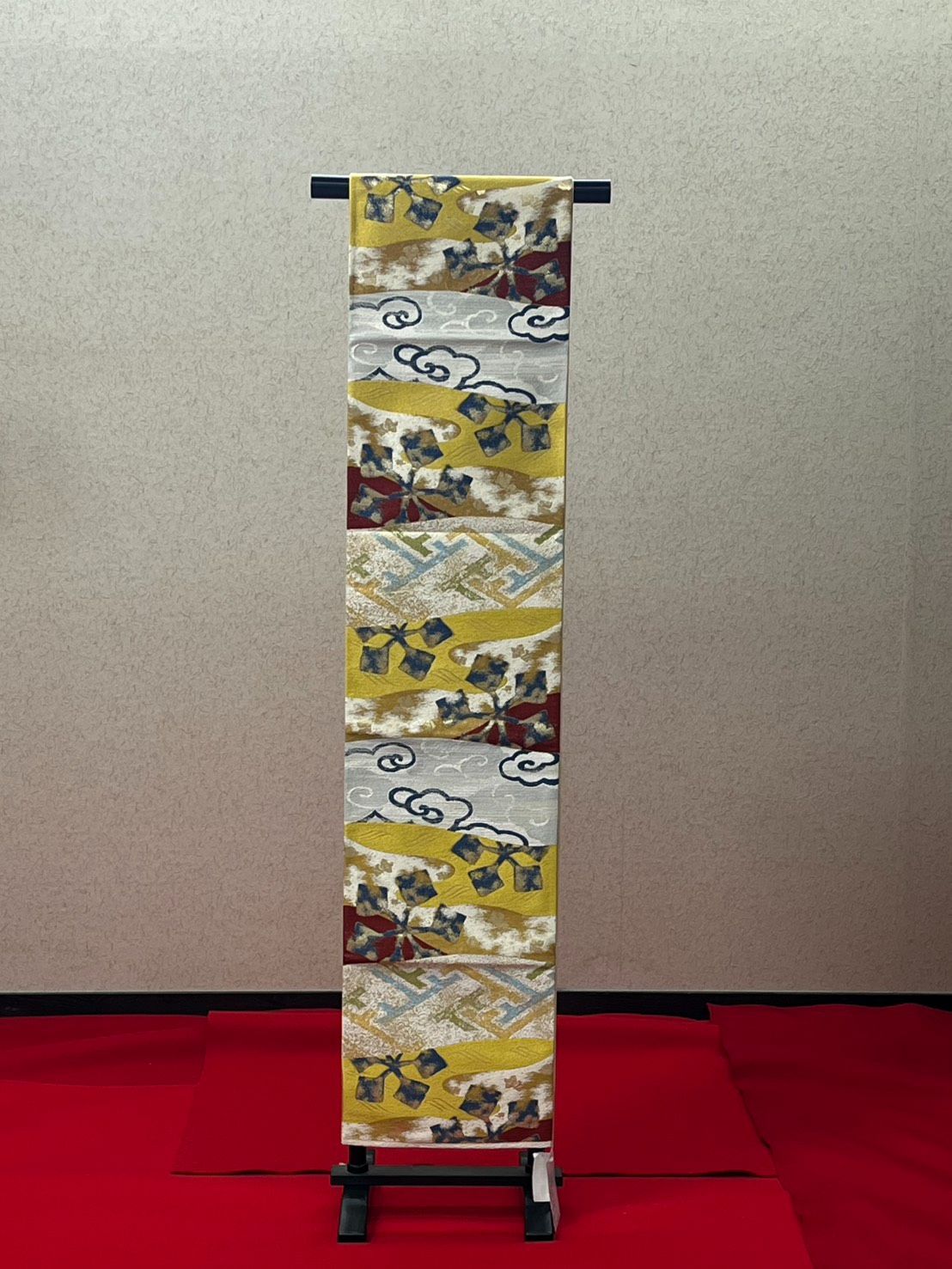 小京都 袋帯 帯 ♥ 黄色 白 赤 青 着物 和服