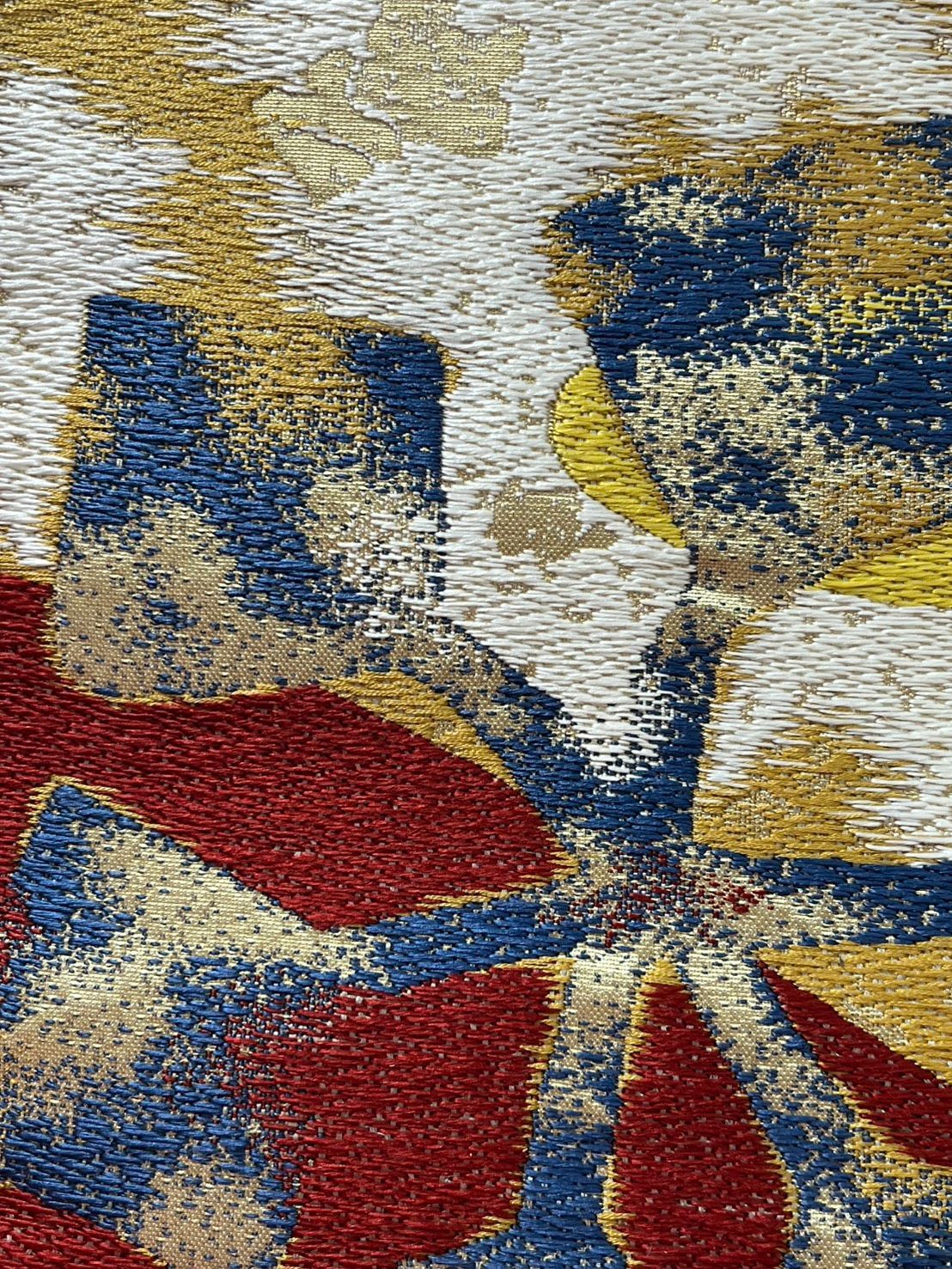  小京都 袋帯 帯 ♥ 黄色 白 赤 青 着物 和服 袋帯 帯