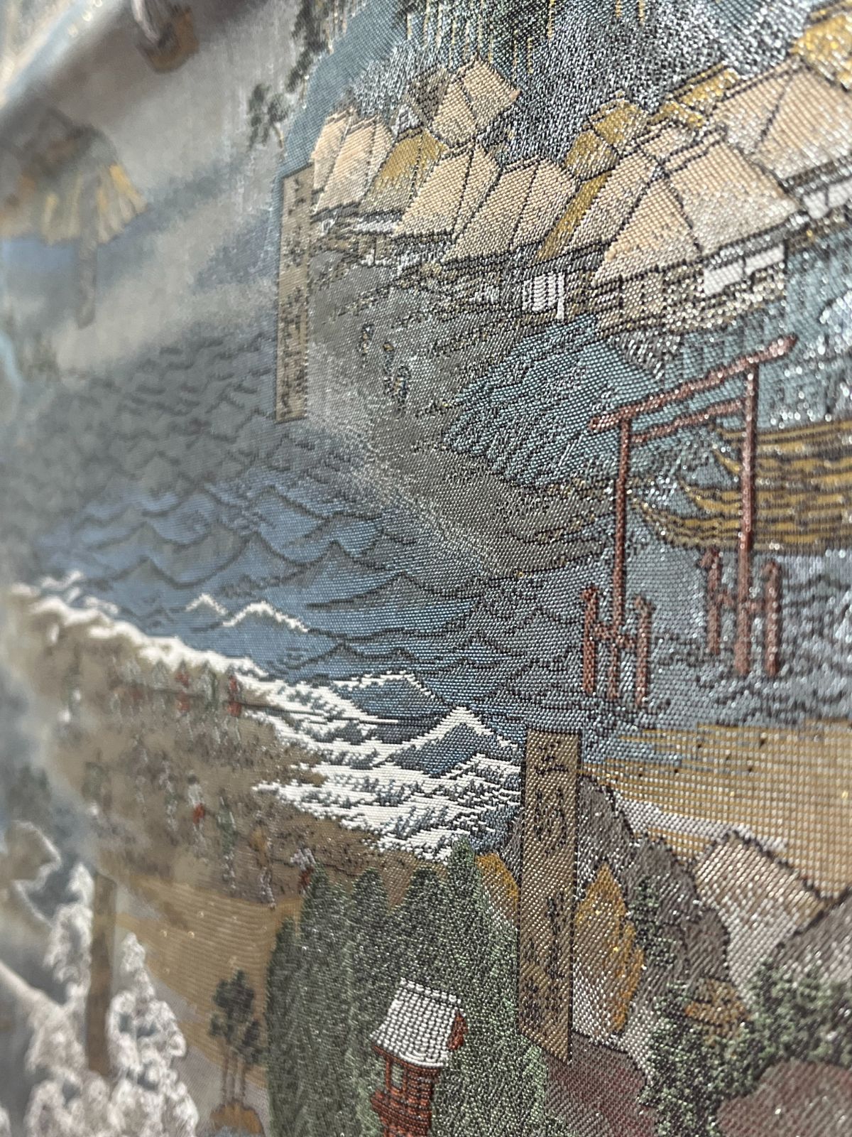 小京都 袋帯 帯 証紙あり 全通 源氏物語 着物 和服