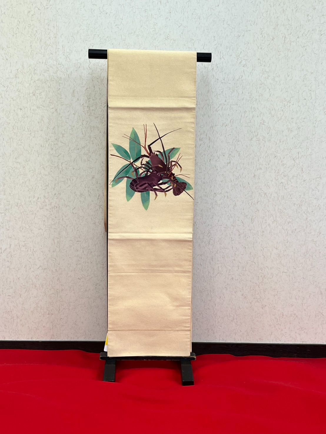 小京都 八寸帯 帯 爪がき綴 ベージュ 着物 和服