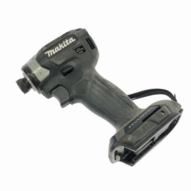 比較的 makita マキタ 18 V 充電式インパクトドライバ 黒|ブラック 本体のみ119861