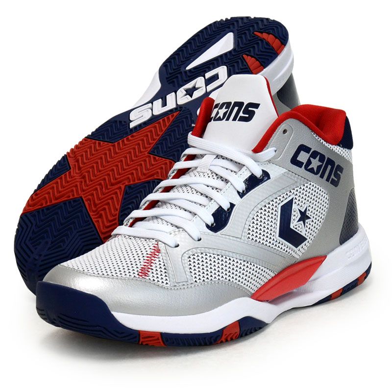  コンバース converse  CONS ACCELERATOR MID  バスケットボールシューズ バッシュ  25AW(33500470)、13(31.0cm) シューズ(男性用)