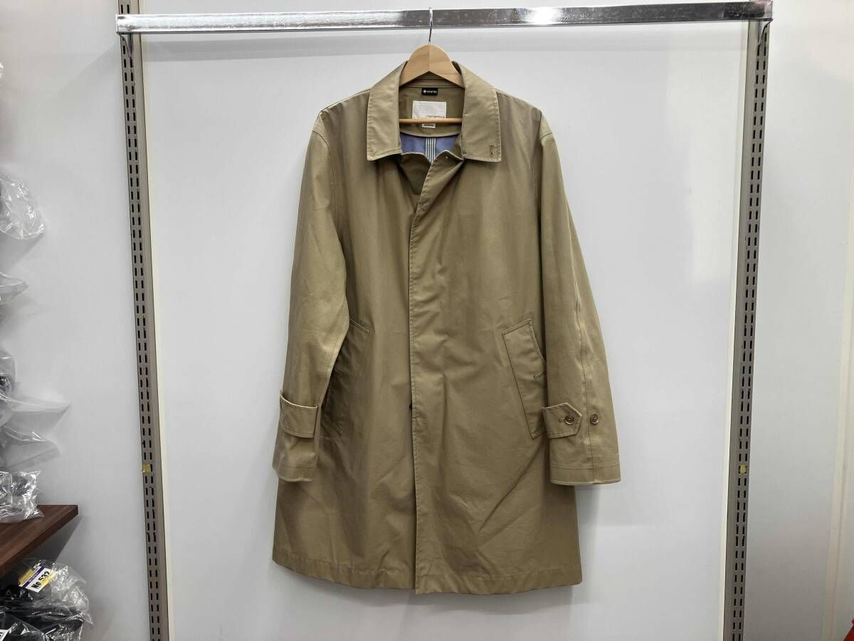 nanamica ナナミカ GORE-TEX SOUTIEN COLLAR COAT ゴアテックス ステン コート ベージュ Mサイズ SUBF 800