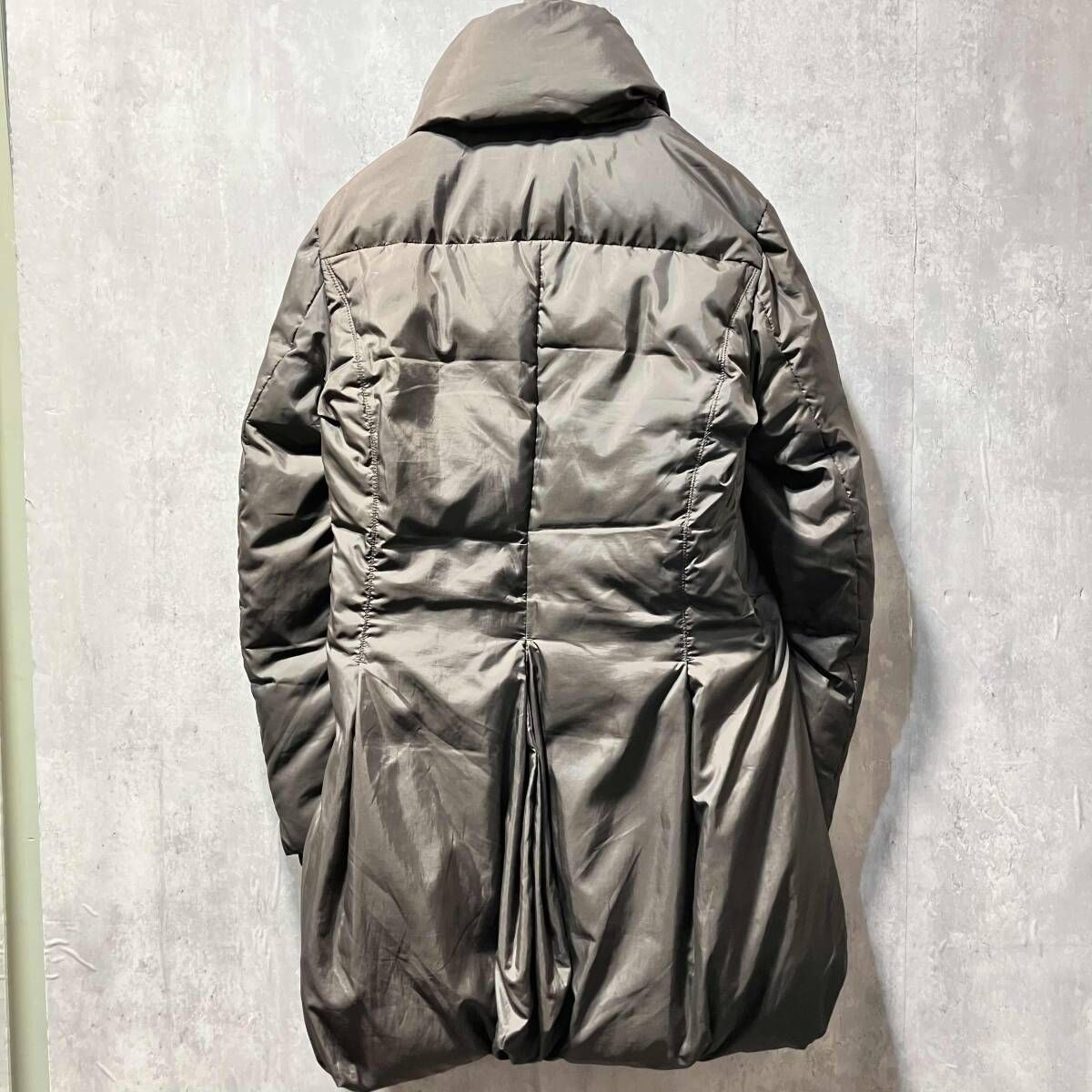 Y2K Marithe Francois Girbaud ショールカラーダウンコート F7-7004 L