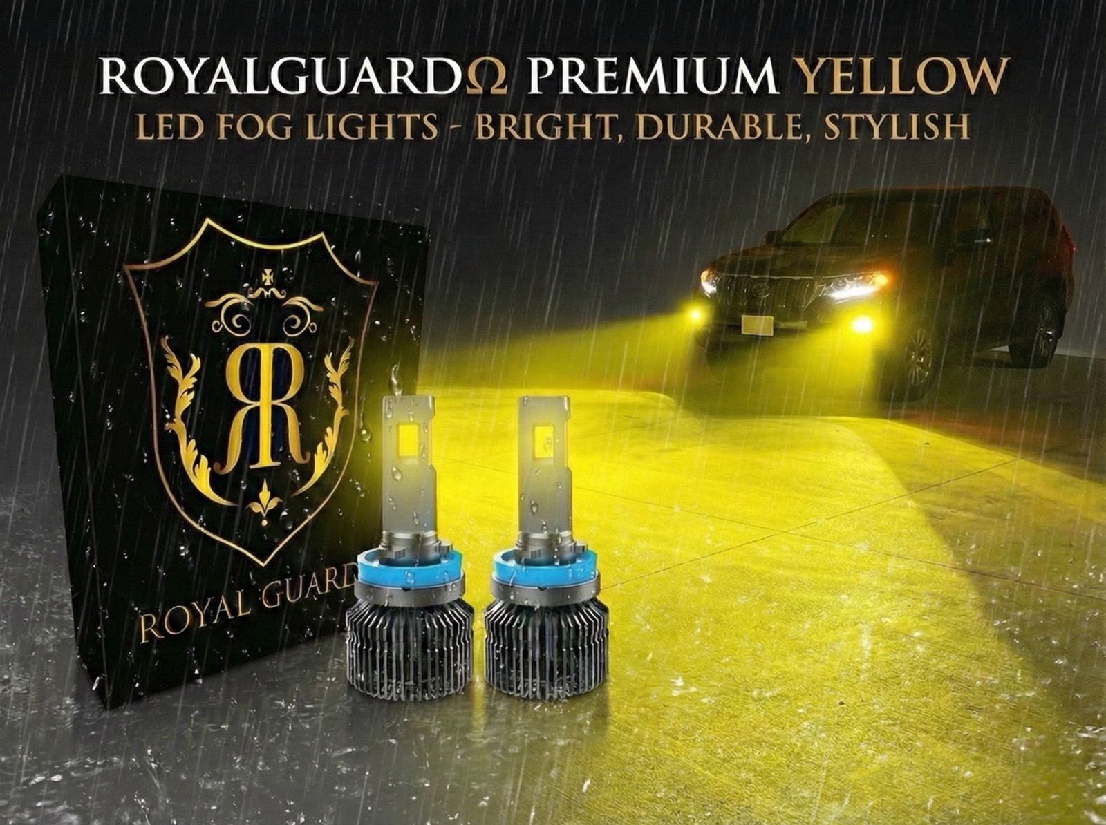 ロイヤルガード Royal guard 零 フォグランプ 黄色 爆光 クラウン