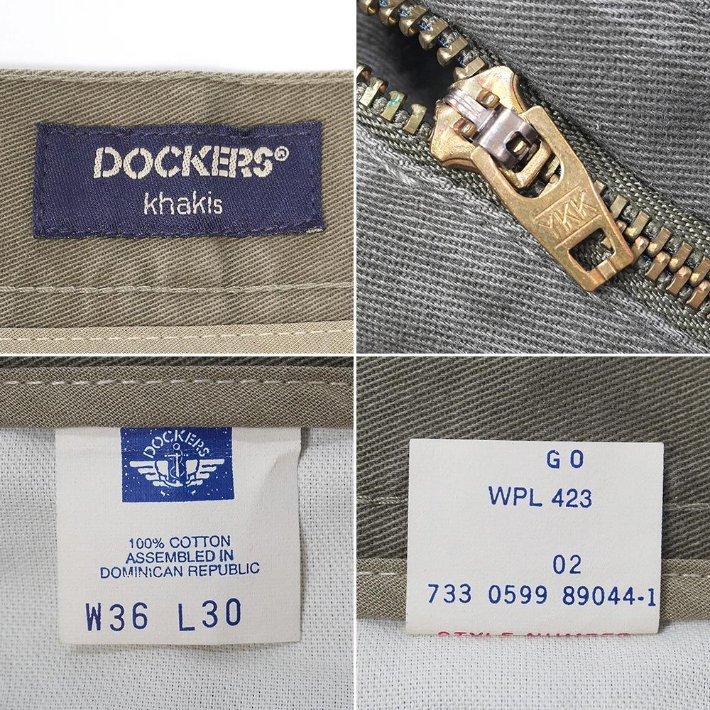 ドッカーズ DOCKERS 未使用 デッドストック 90s 90年代 ノータック