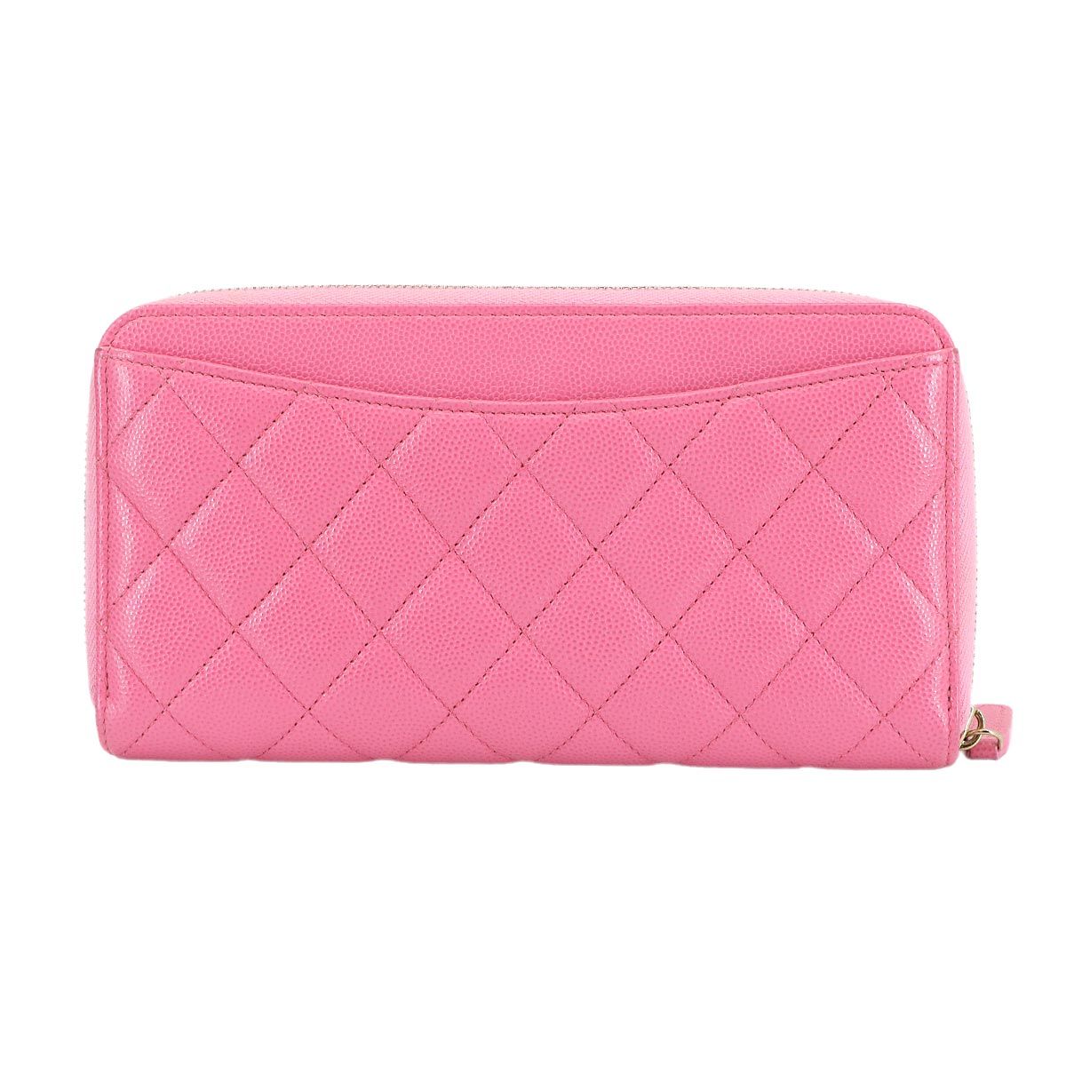 シャネル CHANEL マトラッセ クラシック ロング ジップ ウォレット