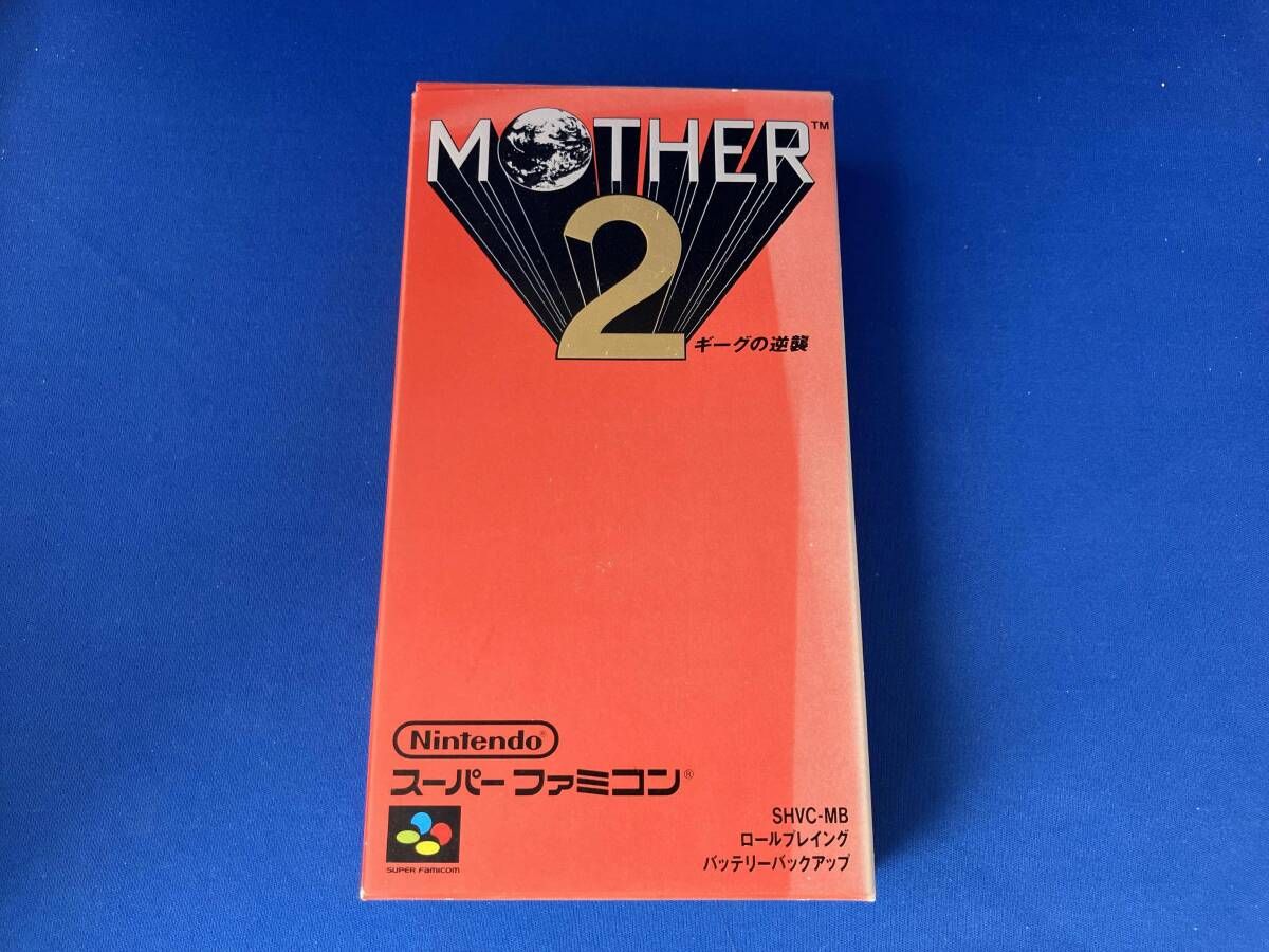 SFC / MOTHER2 ギｰグの逆襲 / 箱、説明書あり、起動確認済み / 箱