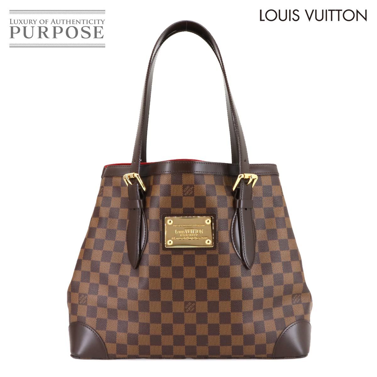 未使用 展示品 ルイ ヴィトン LOUIS VUITTON ダミエ ハムステッド MM