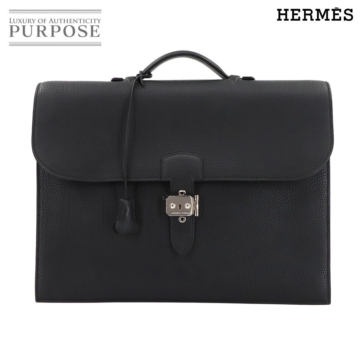未使用 展示品 エルメス HERMES サック ア デペッシュ 38 ブリーフ 