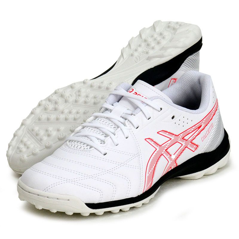アシックス asics  CALCETTO WD 9 TF (カルチェット)  フットサルシューズ 屋外用  25SS (1113A038-102)、27.5cm