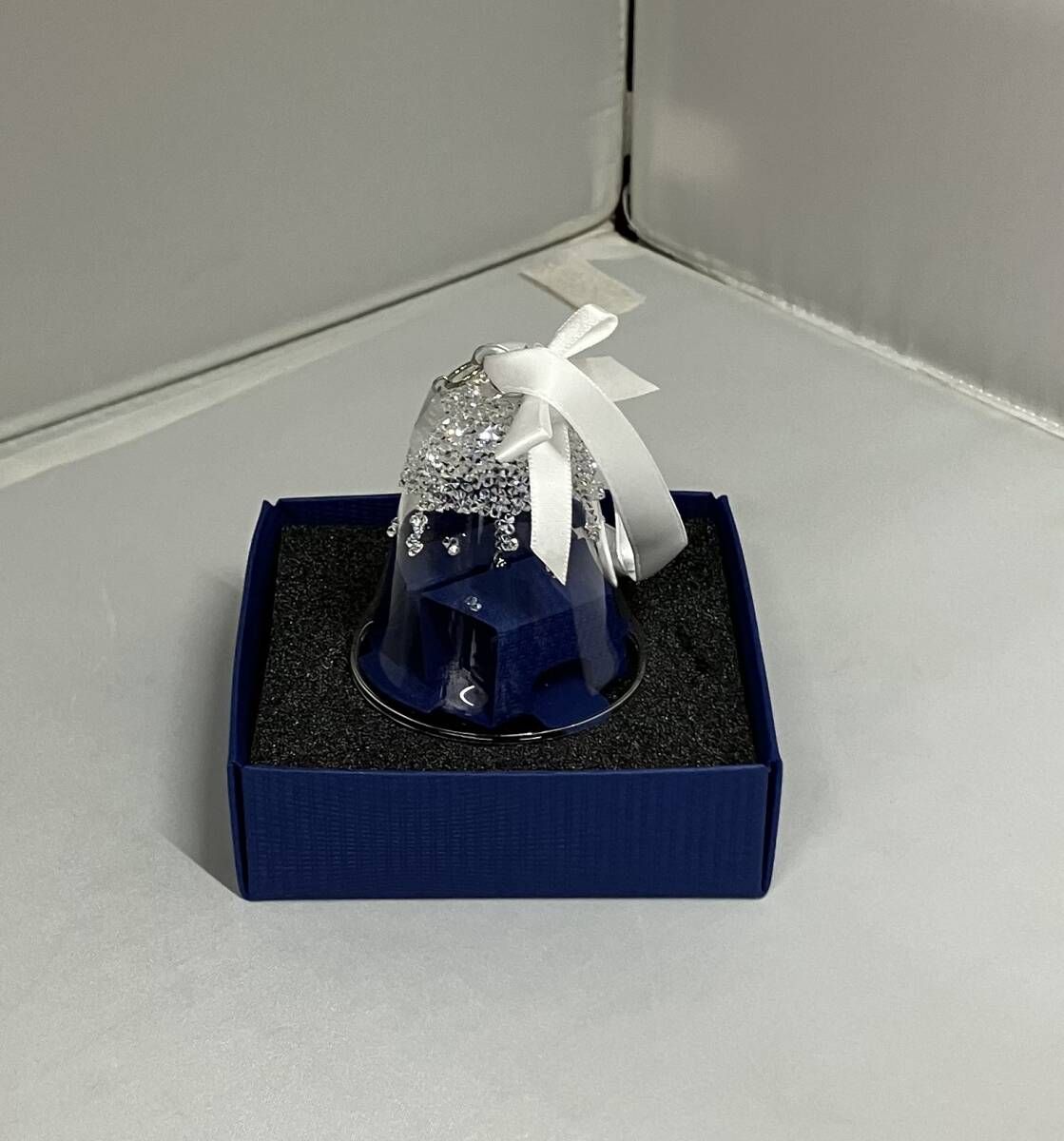 スワロフスキー SMALL BELL ORNAM 小さな ベルオーナメント 箱有 高さ7 cm 直径6