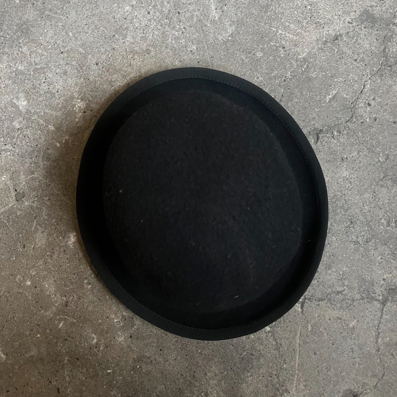 2022AW コムデギャルソン オム プリュス ウール フェルト ハット 黒 22AW ギャルソン オム プリュス ウール フェルト ハット 黒 価格