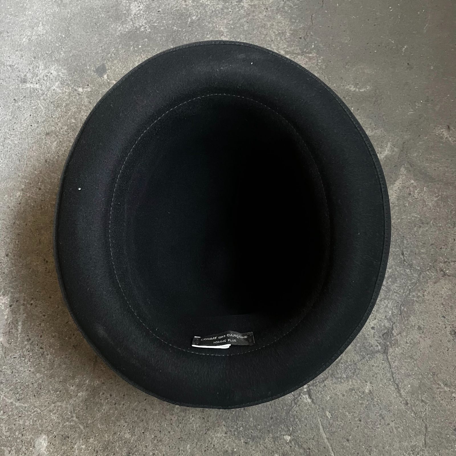 COMME des GARCONS HOMME PLUS 22aw フェルトハット コムデギャルソン