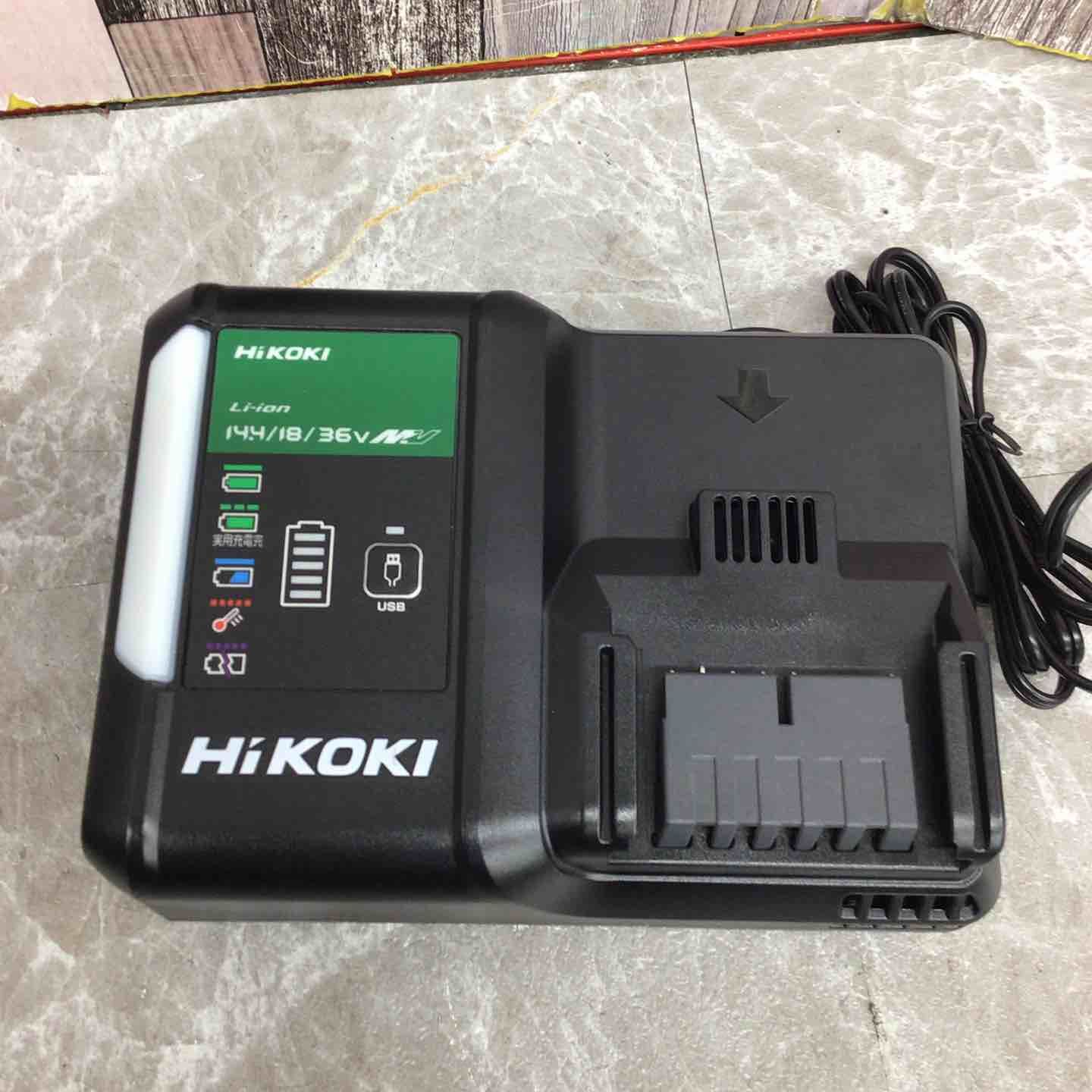  HiKOKI ハイコーキ 36 V 充電式 ディスクグラインダ G 3610 DC ブラック トイシ径100 mm スライドスイッチ 蓄電池 充電器 ケース付 2 XPBZ グラインダー 研磨機