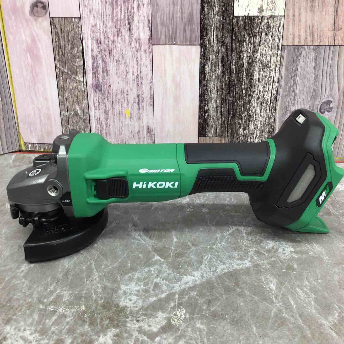 HiKOKI ハイコーキ 36 V 充電式 ディスクグラインダ G 3610 DC ブラック トイシ径100 mm スライドスイッチ 蓄電池 充電器 ケース付 2 XPBZ