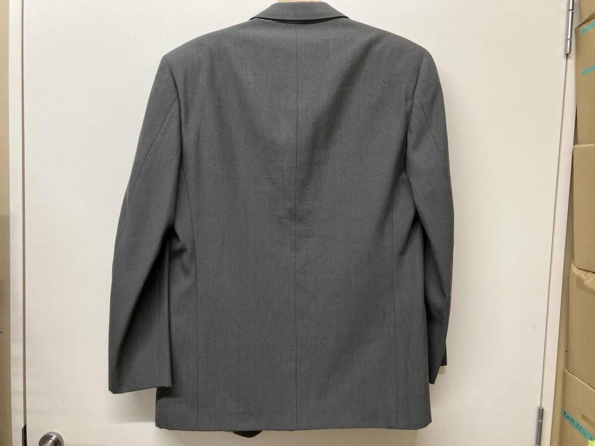 GIORGIO ARMANI スーツセットアップ Mサイズ グレー ジャケット内側破れあり
