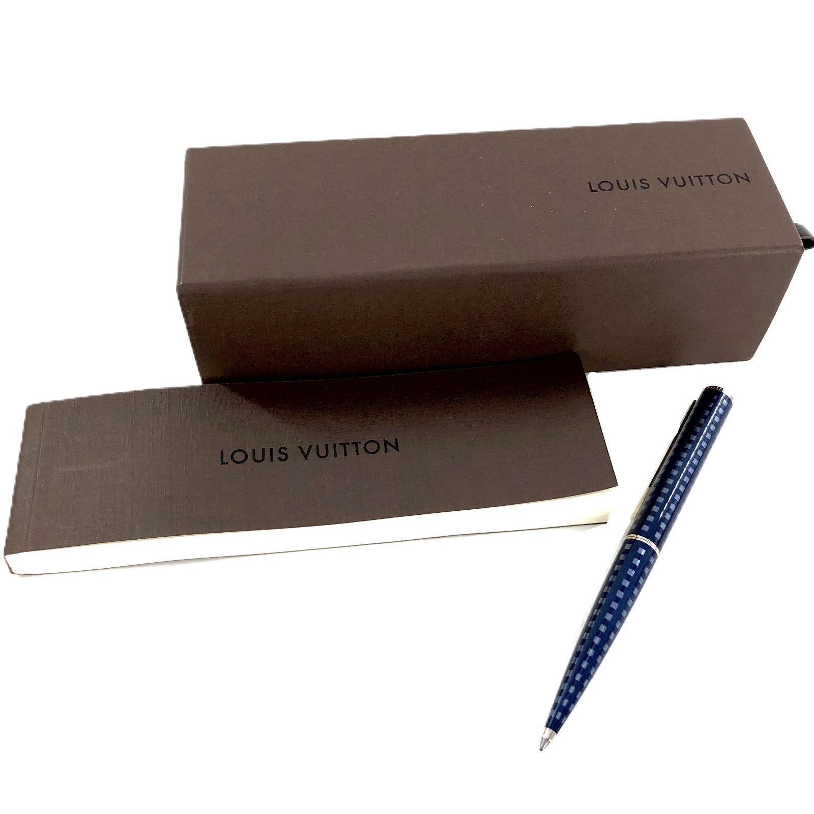 LOUIS VUITTON ルイヴィトン ボールペン ネイビー 箱 冊子 PF 534