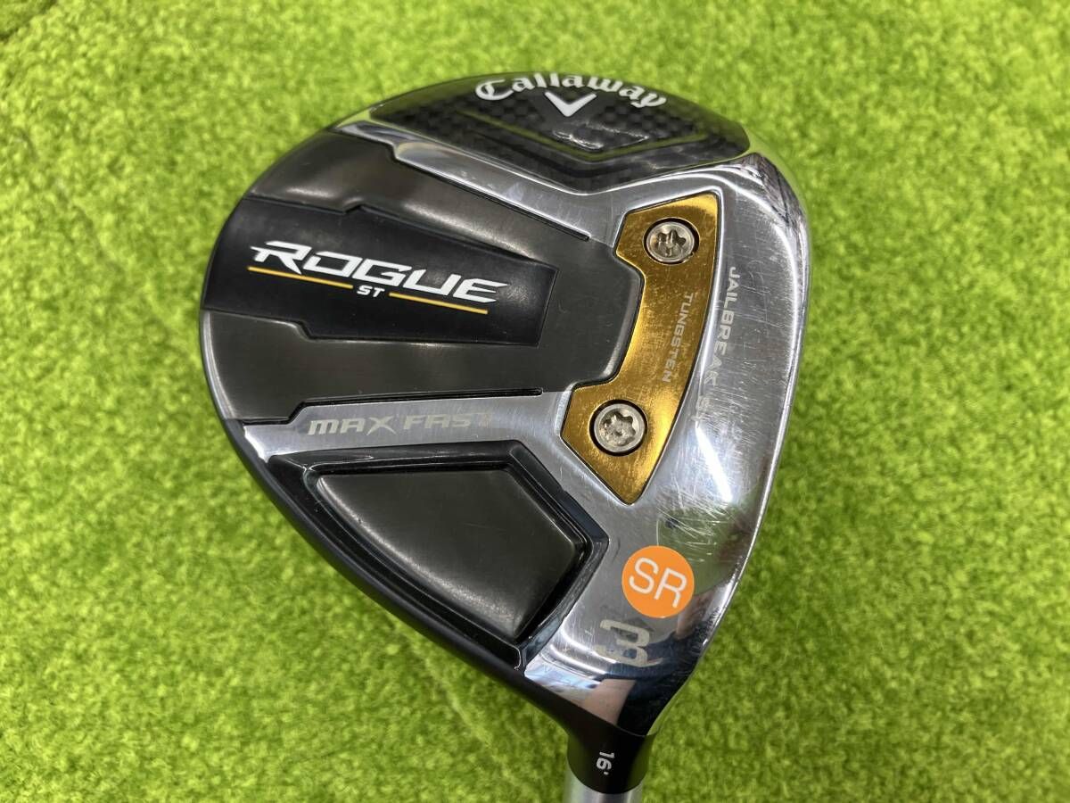 キャロウェイ ROGUE ST MAX FAST フェアウェイ 16° VENTUS for Callaway フレックスSR ヘッドカバーあり なし