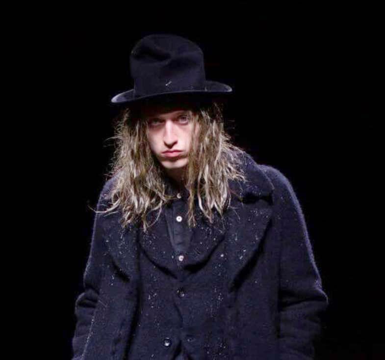 COMME des GARCONS HOMME PLUS 22aw フェルトハット コムデギャルソン