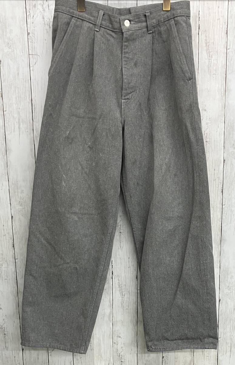 Graphpaper ロングパンツ グラフペーパー GU 223 40043 B グレー size 1