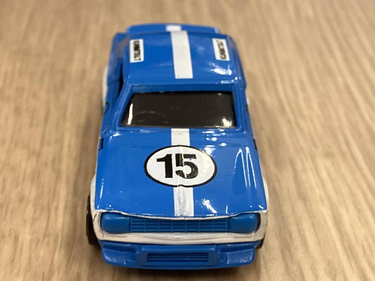  トミカ ニッサン スカイライン HT 2000 GT R レーシング 青 白 シート 黒 15 1 KN 2 GNホイール ガリバー特注 トミー トミカ ミニカー