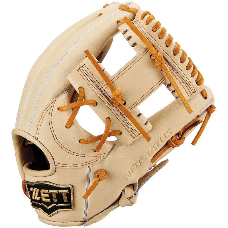 美品　ZETT 軟式野球 ネオステイタス セカンド・ショートBRGB31510N ゼット ZETT 軟式グラブ ネオステイタスシリーズ 二塁手・遊撃手用