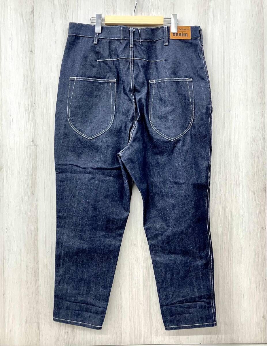 JUNYA denim ジュンワタナベ デニム ジーンズ XE-P 402 5ポケットフロントジップフライテーパードジーンズ ネイビー Sサイズ