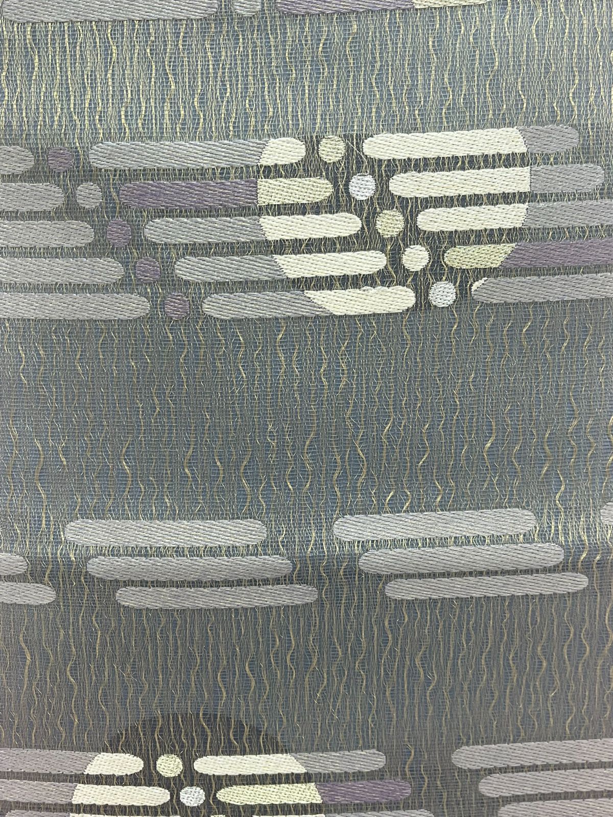 小京都 袋帯 帯 グレー パターン 着物 和服