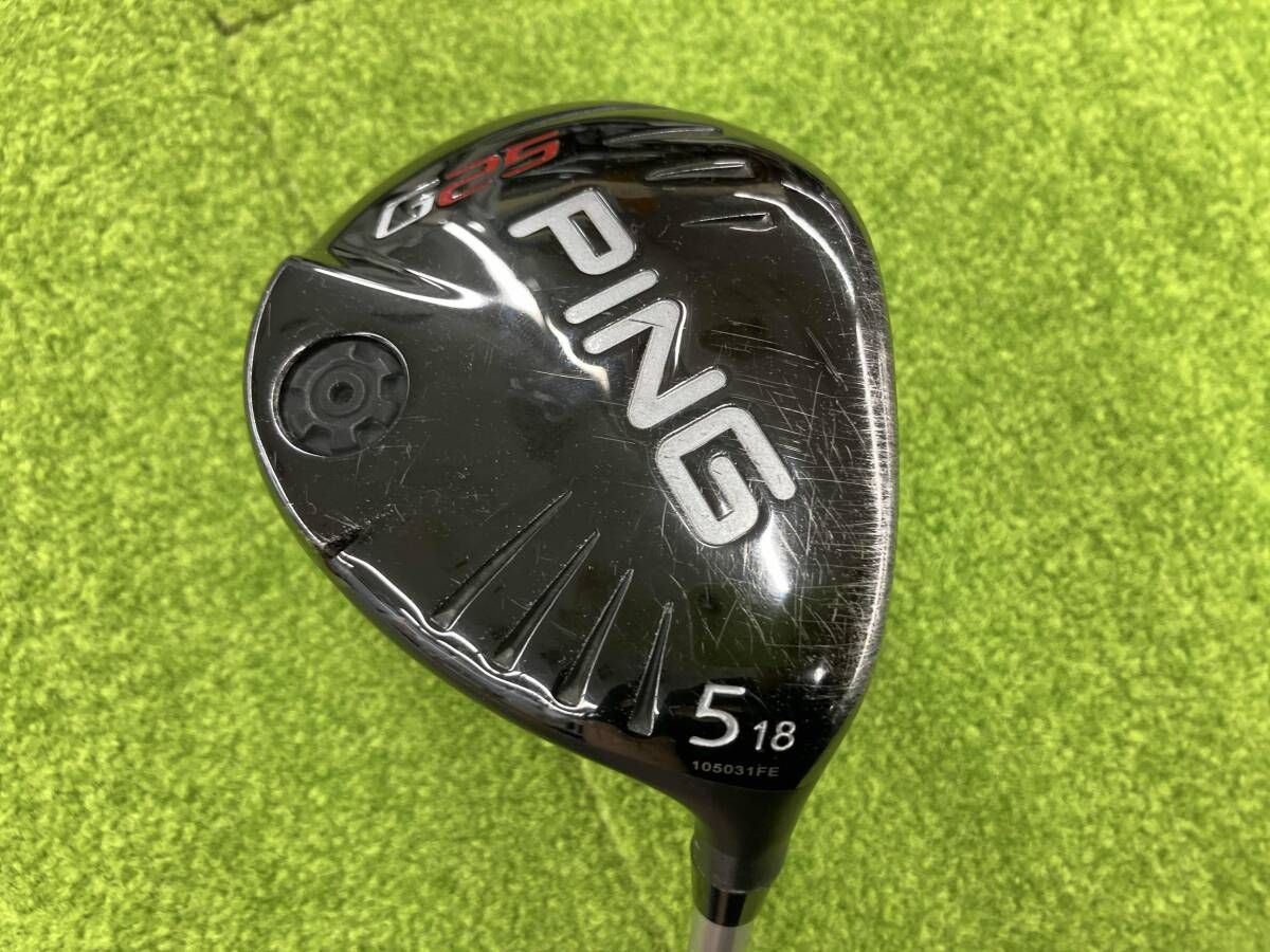ピン G 25 フェアウェイ 18° PING TFC 360 フレックスS ヘッドカバーなし なし