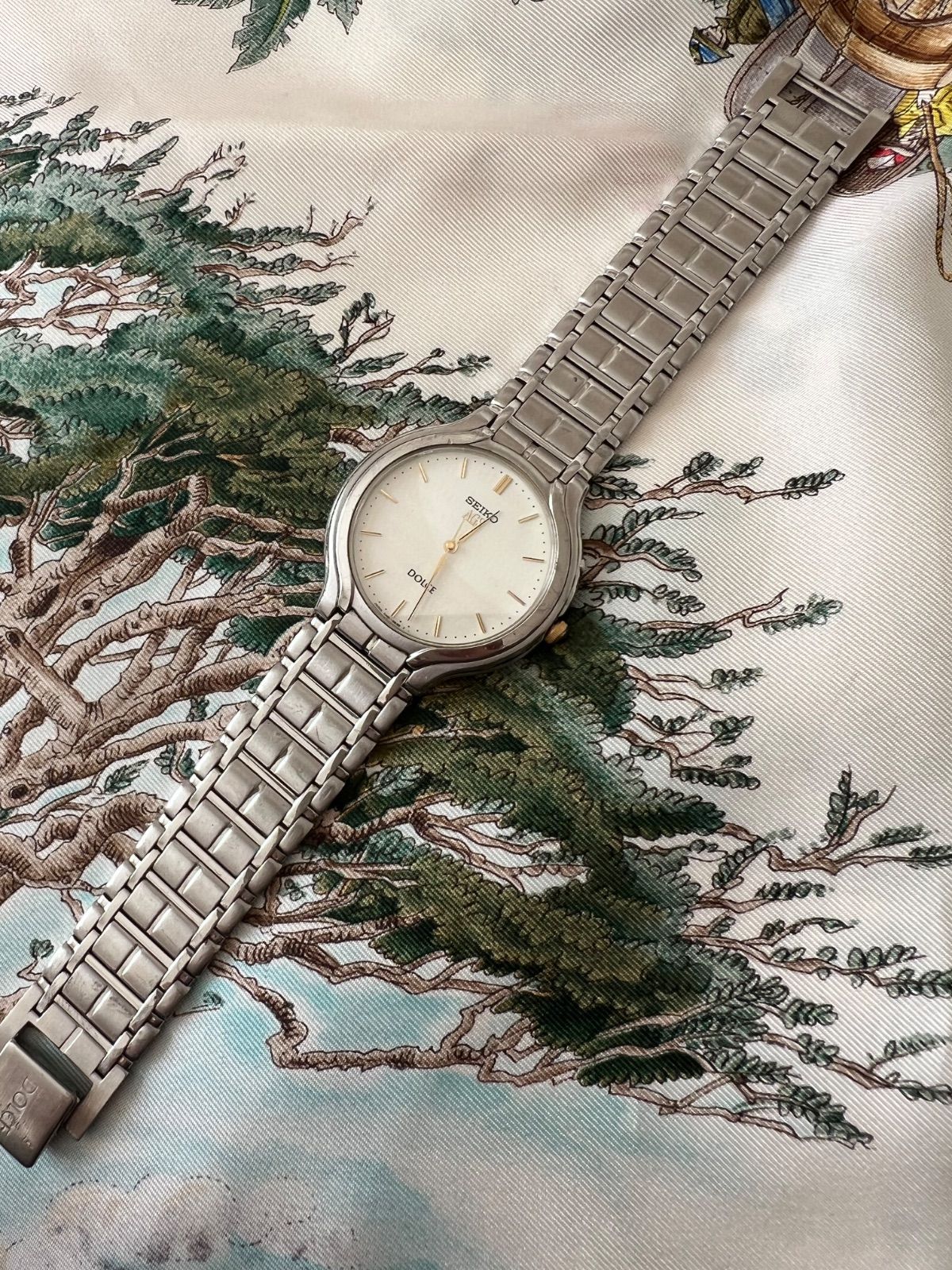 セイコー ドルチェ AGS キネティック 稼働品 4 M 21 0 B 10 時計