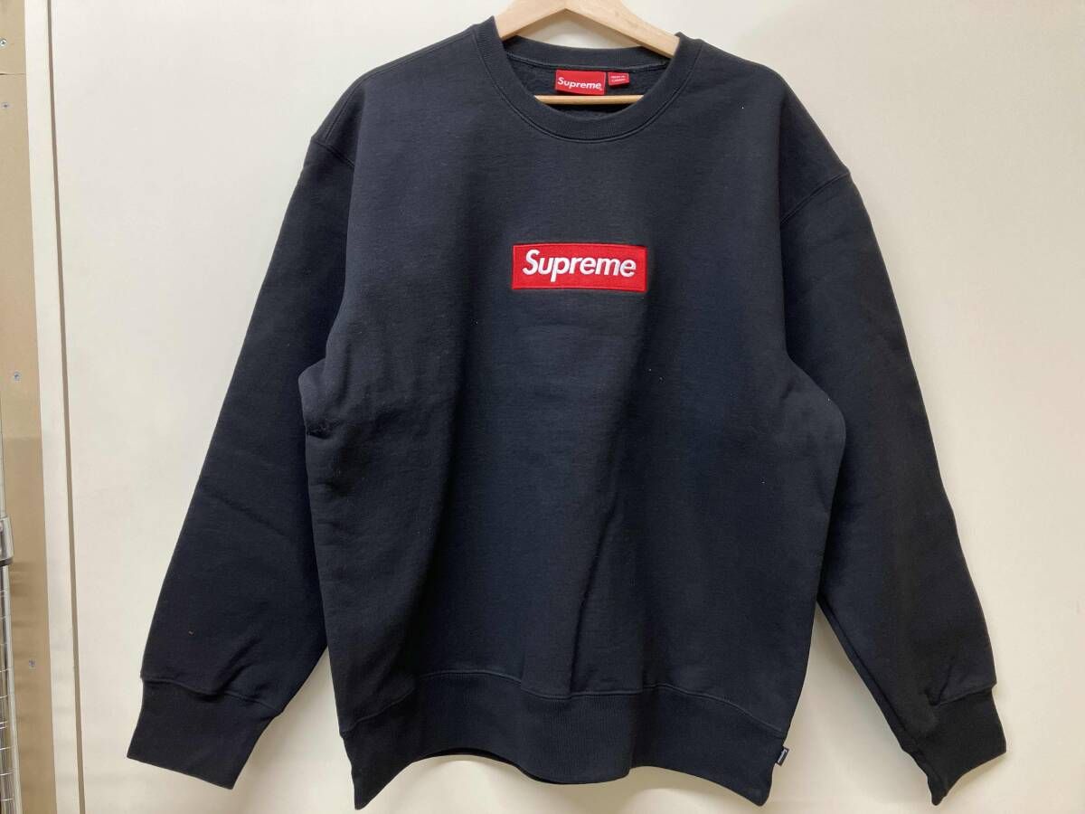 Supreme/BOX LOGO SWEATER/スウェット/BLK 【公式通販】