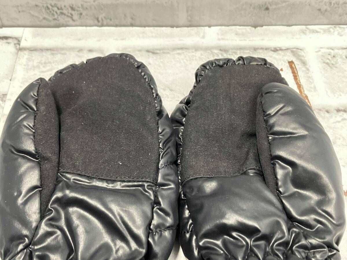  MOCLER ダウン手袋 モンクレール G 32-003 Black ブラック Kids キッズサイズ Lサイズ 手袋 キッズファッション小物