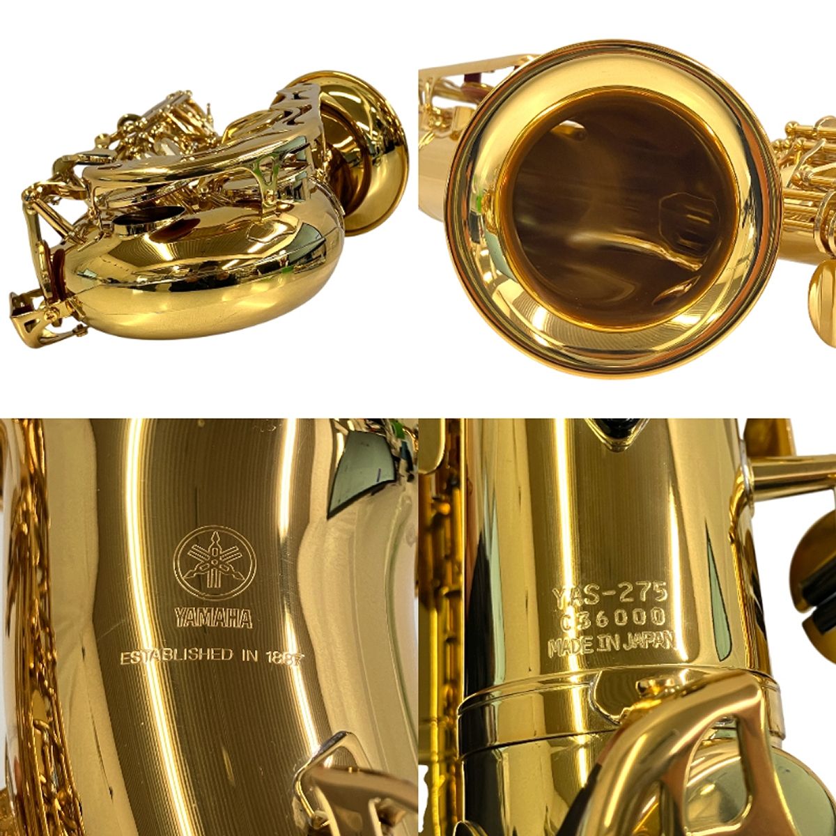 YAMAHA YAS-275 アルトサックス ヤマハ ハードケース付き 木管楽器