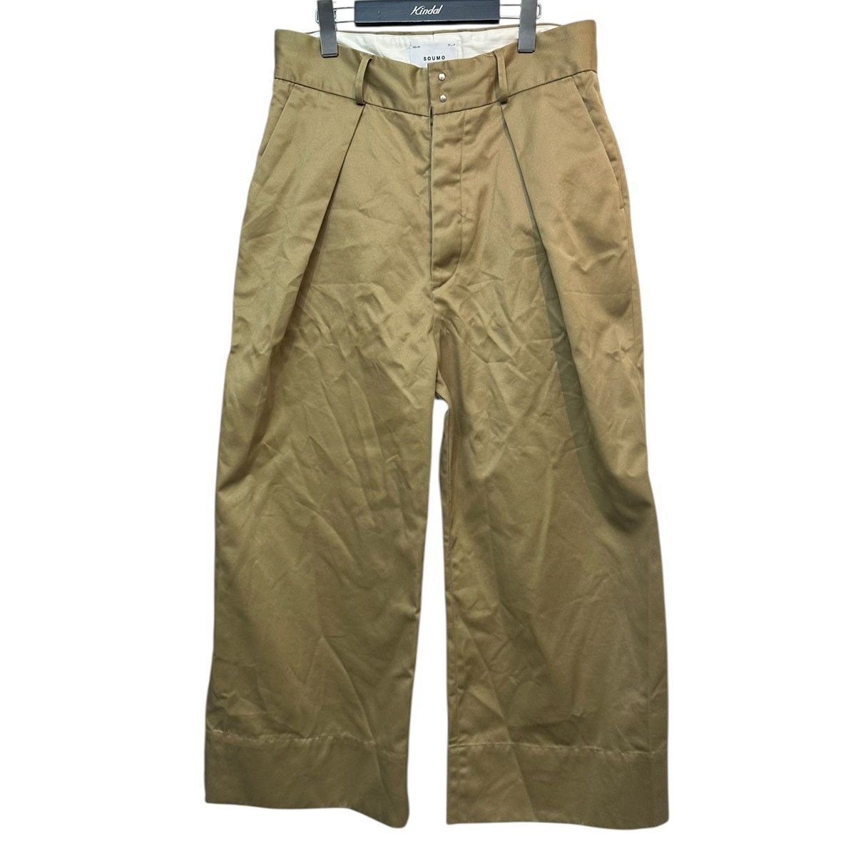 SOUMO ビッグタックワイドチノパンツ 04 SP 003