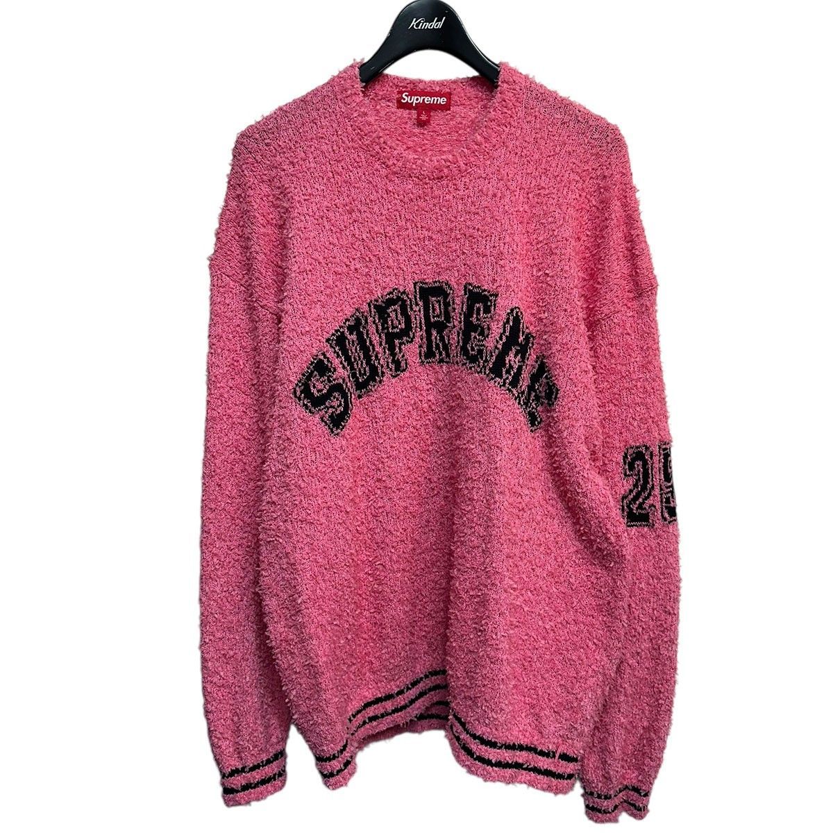 Supreme 25SS Textured Arc Sweater テクスチャードアーチロゴセーター 