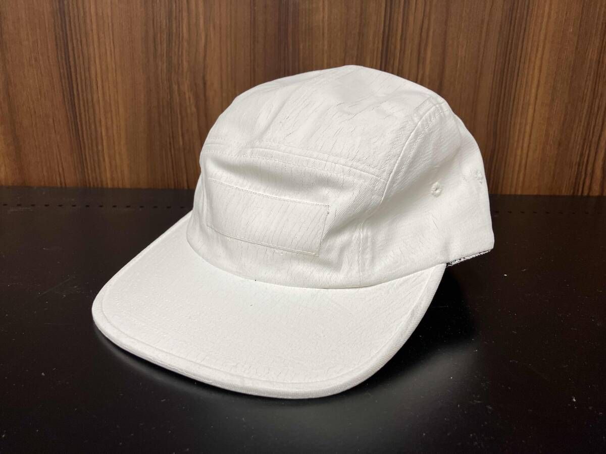Martin Margiela Supreme MM 6 キャップ ホワイト Painted Camp Cap