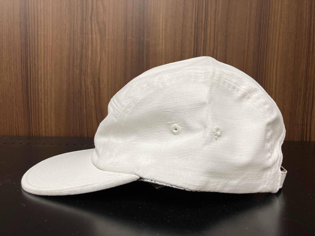Martin Margiela Supreme MM 6 キャップ ホワイト Painted Camp Cap