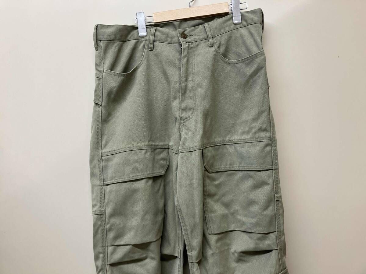 BEAMS 綿パン テックダックダブルポケットパンツ