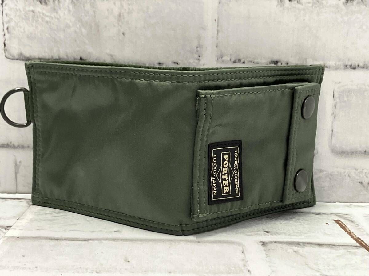 211【美品】ポーターTANKER POCKET WALLET622-27848 TANKER POCKET WALLET（M） 622－27847